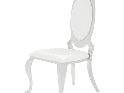 Chester - Upholstered Dining Side Chair (Set of 2) - Creamy White