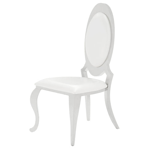 Chester - Upholstered Dining Side Chair (Set of 2) - Creamy White