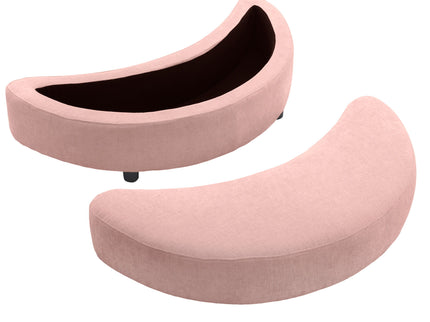 360° Swivel Accent Barrel Chair With Storage Ottoman & 4 Pillows, Modern Leisure Chair Round Accent For Living Room