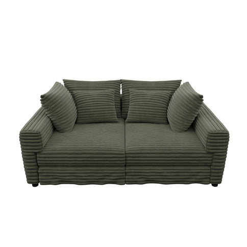 Modern Comfy Upholstered Sofa Cloud Couch & Deep Seat Couches