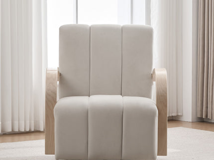 360° Swivel Accent Chair With Armrests