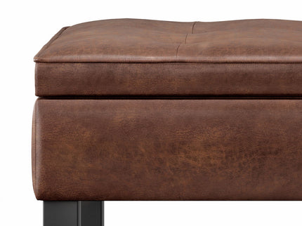 Cosmopolitan - Storage Ottoman Bench With Open Bottom