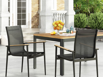 Barrister - Dining Chair (Set of 2) - Black / Natural