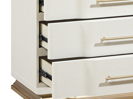 Lexington - 3 Drawer Nightstand - Beige