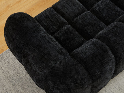 Modern Sofa With Piano Key Backrest