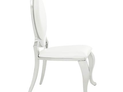 Chester - Upholstered Dining Side Chair (Set of 2) - Creamy White
