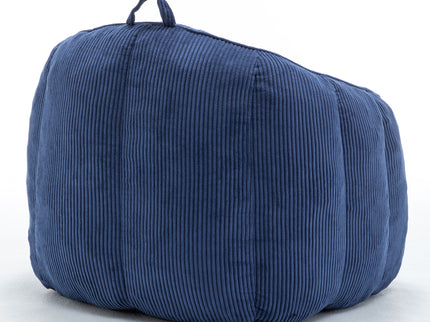 Giant Bean Bag Chair Sofa For Living Room - Dark Blue