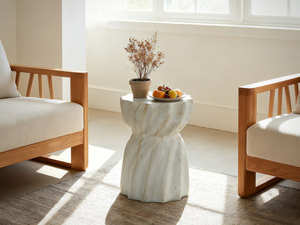 Outdoor End Table - Marble