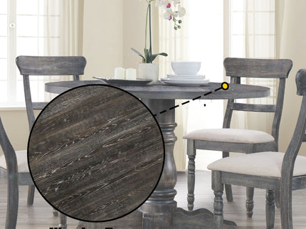 Leventis - Weathered Dining Table - Gray