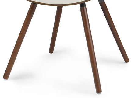 Malden - Bentwood Upholstered Dining Chair With Wood Back