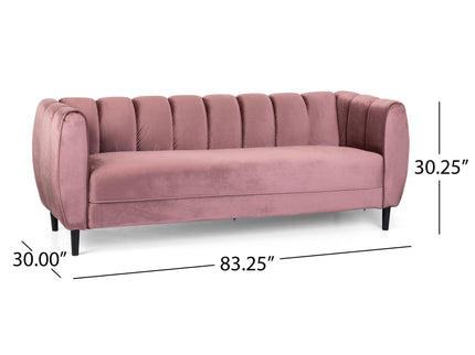 Miranda - Modern Glam 3 Seater Sofa