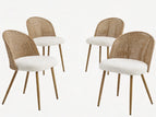 Light Brown / 4 Piece