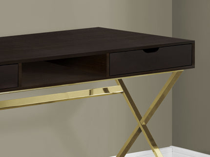 Computer Desk For Home Office, Laptop, Storage Drawers, Contemporary & Modern - Espresso