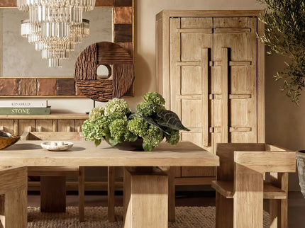 Rowan - Storage Cabinet With Double Doors - Natural