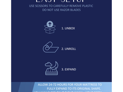 Comfort Care - Hybrid Restful Nights Plush Mattress With 12 Piece Comfort Bedding Pack