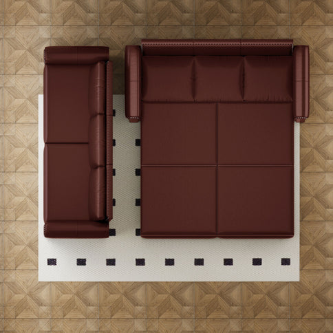 Chesterfield Sofa & Pull Out Bed