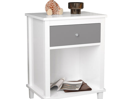 Nightstand With 1 Drawer 1 Shelf