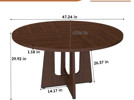 Round Dining Table For 4