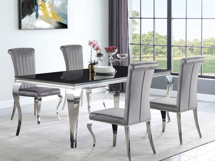 Elegant Upholstered Side Chairs (Set of 4)