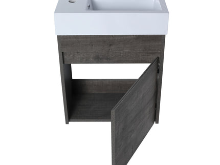 Sink Floating Bathroom Vanity With Soft Close Cabinet Door