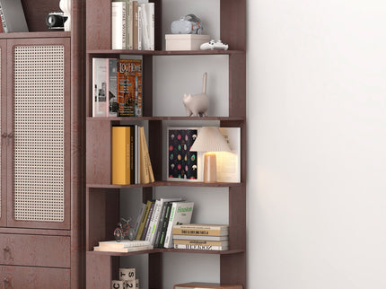 L-Shaped Corner Bookshelf