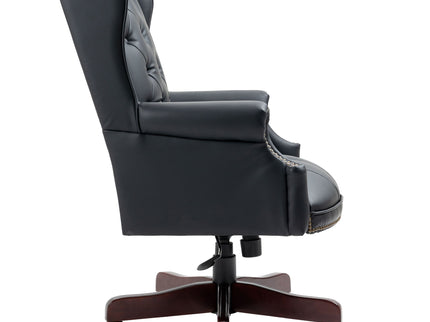 Executive Office Chair, High Back Reclining Comfortable Desk Chair With Smooth Glide Caster Wheels