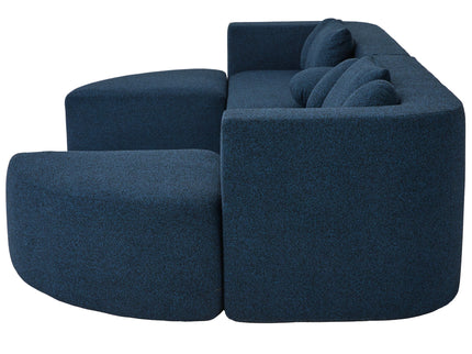 Boneless - Couch Modular Sectional Sofa With Deep Seating And Curved Design