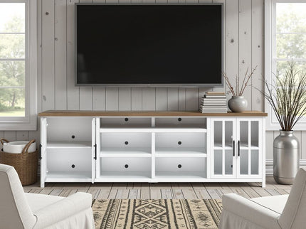Hampton - TV Stand Console & Cable Management