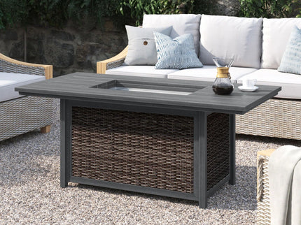 Propane Fire Pit Table - Espresso