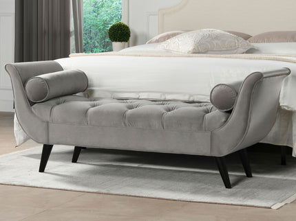 Alma - Tufted Flared Arm Entryway Bench