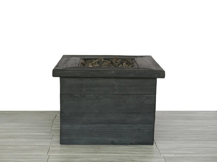 Fiber Reinforced Propane / Natural Gas, Fire Pit Table - Charcoal