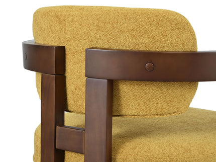 Stylish Indoor Upholstered Wood Dining Chair (Set of 2)