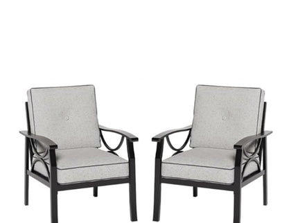 Patio Furniture Set & Coffee Table And Cushions For Backyard