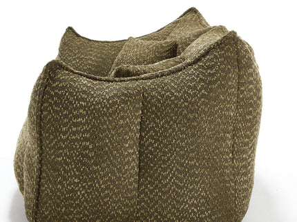 Comfortable Dual Beanbag Chair With High Resilience Foam Core For 2 People
