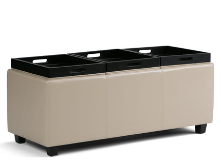 Avalon - Upholstered Storage Ottoman