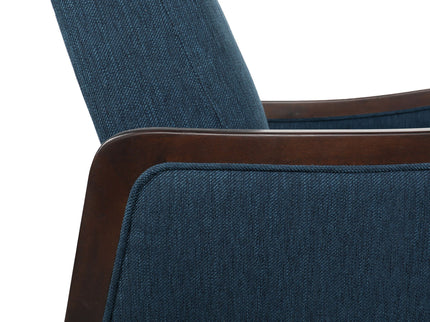 Drury - Contemporary Fabric Upholstered Pushback Recliner