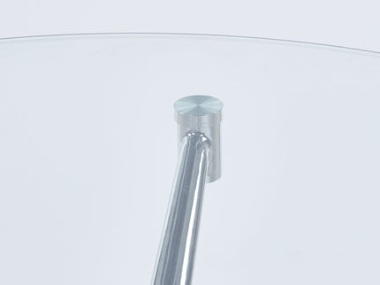 Compact Dining Table With Glass Top