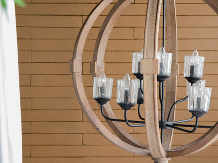 Chandelier, Hanging Light Fixture With Adjustable Chain For Kitchen, Bulb Not Included