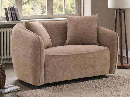 Keith - Loveseat With 2 Matching Color Toss Pillows