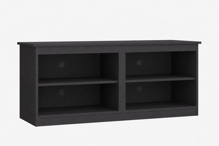 TV Stand For TVs Up To 50" With Open Shelves And Cable Management