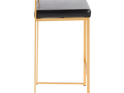 Fuji - Contemporary / Glam Design Counter Stool (Set of 2)
