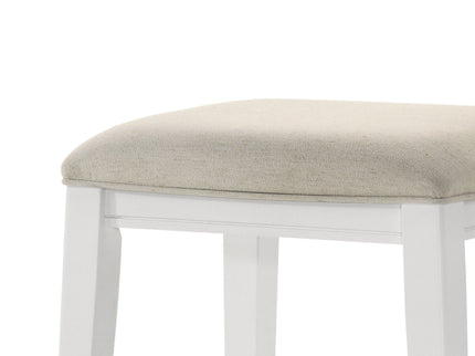 Sasha - 17" Counter Height Stool With Upholstered Seat