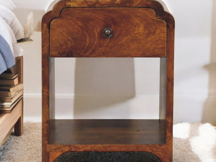 Newton - Nightstand With A Drawer And Open Shelf