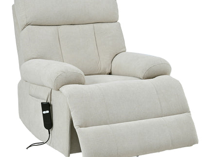 Oversized Power Lift Recliner Chai With Remote Control, Side Pocket, Spacious Seat