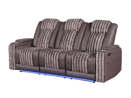 Duran - Power Reclining Sofa With Power Headrest