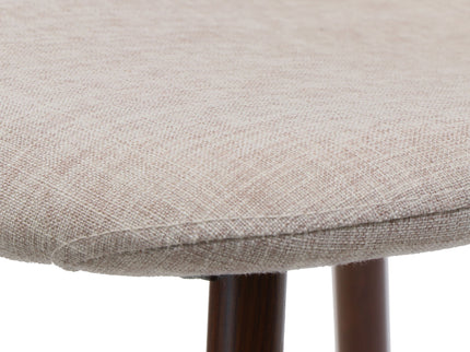 Elegant Dining Chair Set With Fabric