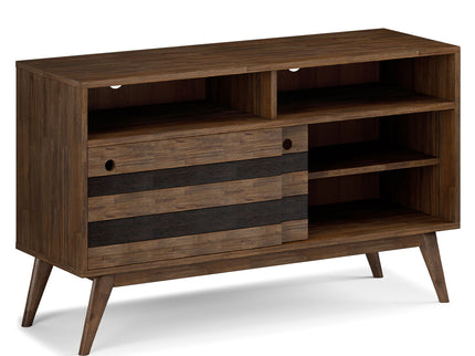 Clarkson - TV Stand - Rustic Natural Aged Brown