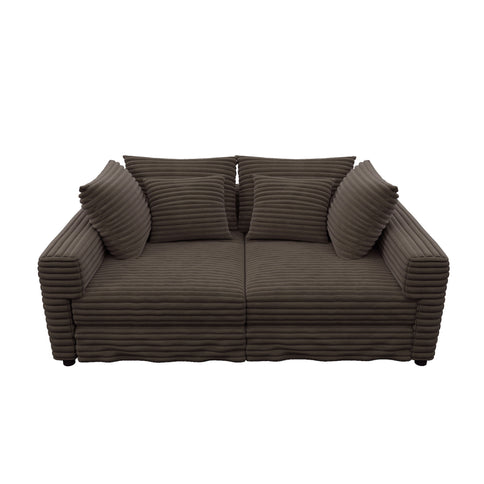 Modern Comfy Upholstered Sofa Cloud Couch & Deep Seat Couches