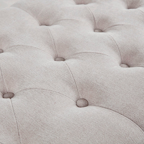 Elegant Design Tufted Top, Soft Close Storage Bench