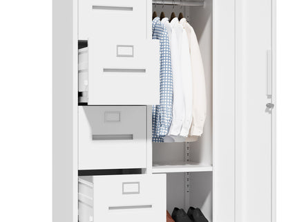 Storage Vertical Filing Cabinet With Lock